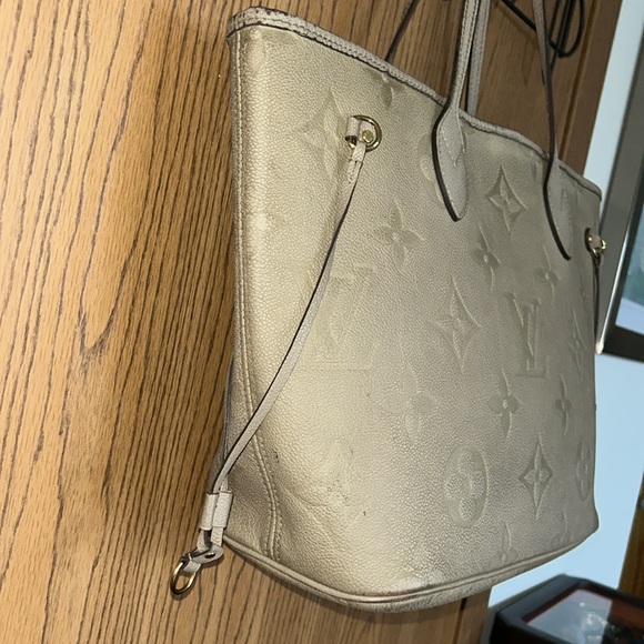 Louis Vuitton empreinte giant monogram, neverfull MM loved! - Picture 2 of 13